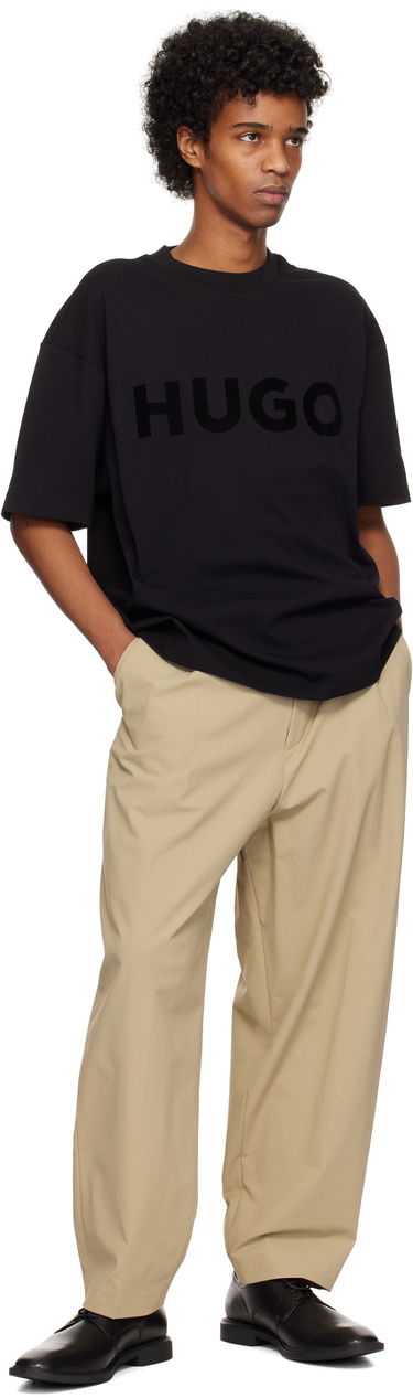 T-shirt BOSS Hugo Oversize T-Shirt Svart | 50525765, 3