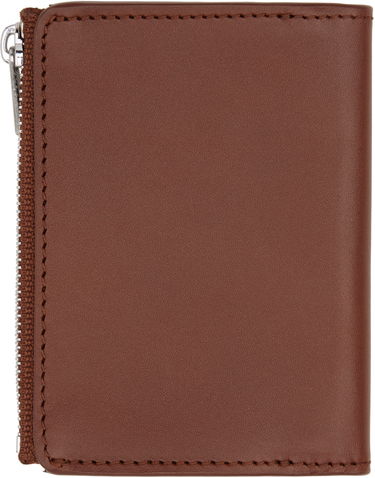Plånbok A.P.C. Leather Zip Wallet Svart | PXAWV-H63634, 1