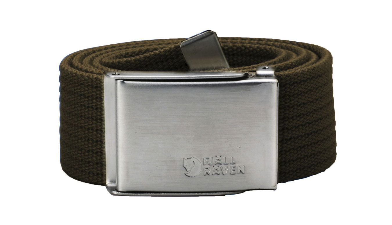 Bälten FJÄLLRÄVEN Canvas Belt Svart | F77029-633, 0