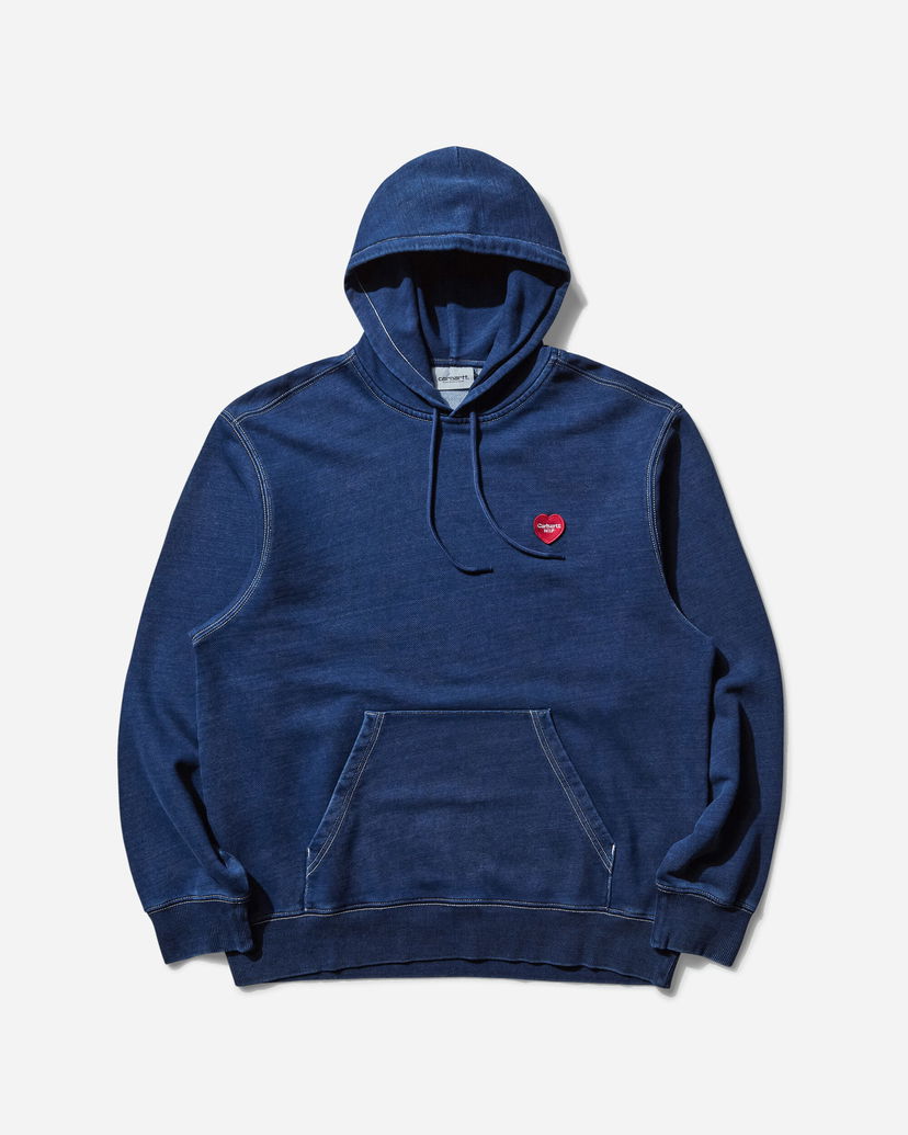 Sweatshirt Carhartt WIP Hooded Ingo Sweatshirt Blå | I034498 E4GD