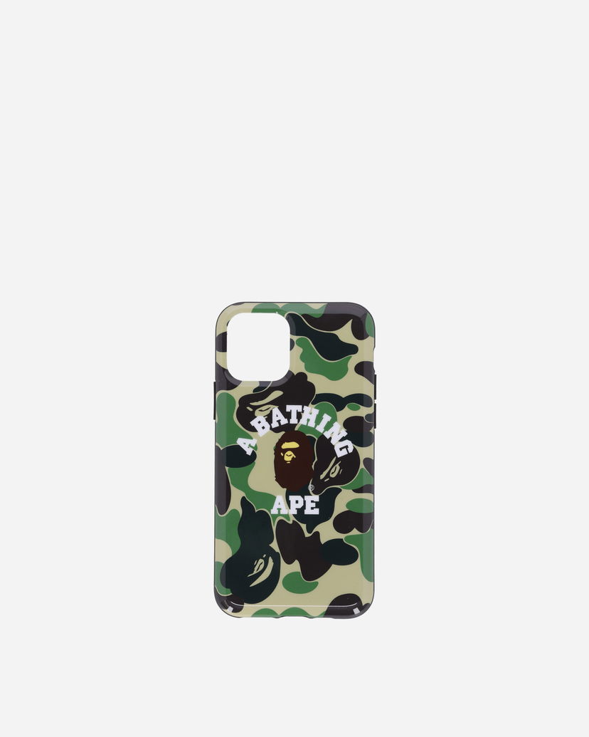 Nyckelringar BAPE A Bathing Ape Camo College iPhone 11 Case Grön | 1F70182239 002
