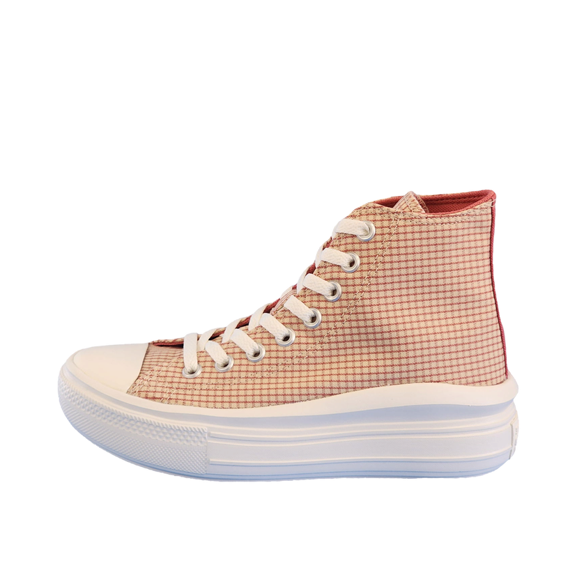 Sneakers och skor Converse Chuck Taylor All-Star Move Platform Hi "Checkered Rhubarb Pie" W Rosa | A05130C