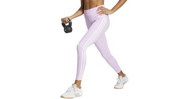 Damasker adidas Originals Train Essentials 3-Stripes 7/8 Leggings Purpur | ic8299-aeju, 1