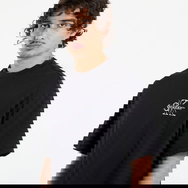 T-shirt CALVIN KLEIN Calvin Klein Jeans Men's 30S Micro Monolog Graphic T-Shirt Svart | LV04RC856G UB1, 4