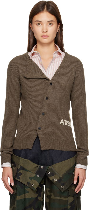 Sweater Andersson Bell Hand Stitched Basic Cardigan Brun | atb1400w, 0