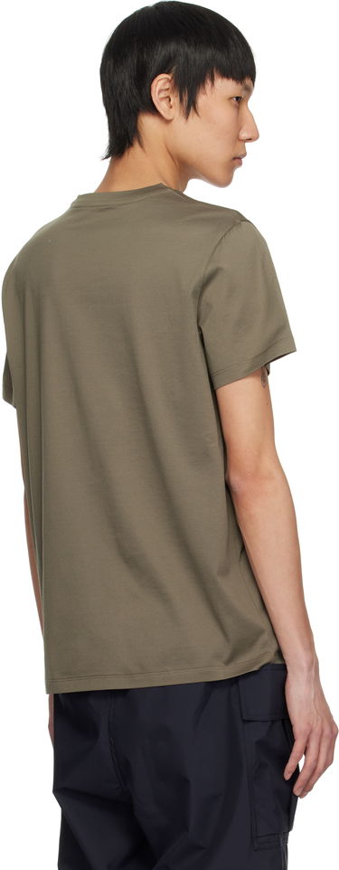 T-shirt Moncler Moncler Double Logo Patch Cotton T-Shirt Grön | K10918C000768390Y, 2