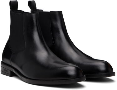 Sneakers och skor BOSS BOSS Leather Chelsea Boots Svart | 50552489, 3