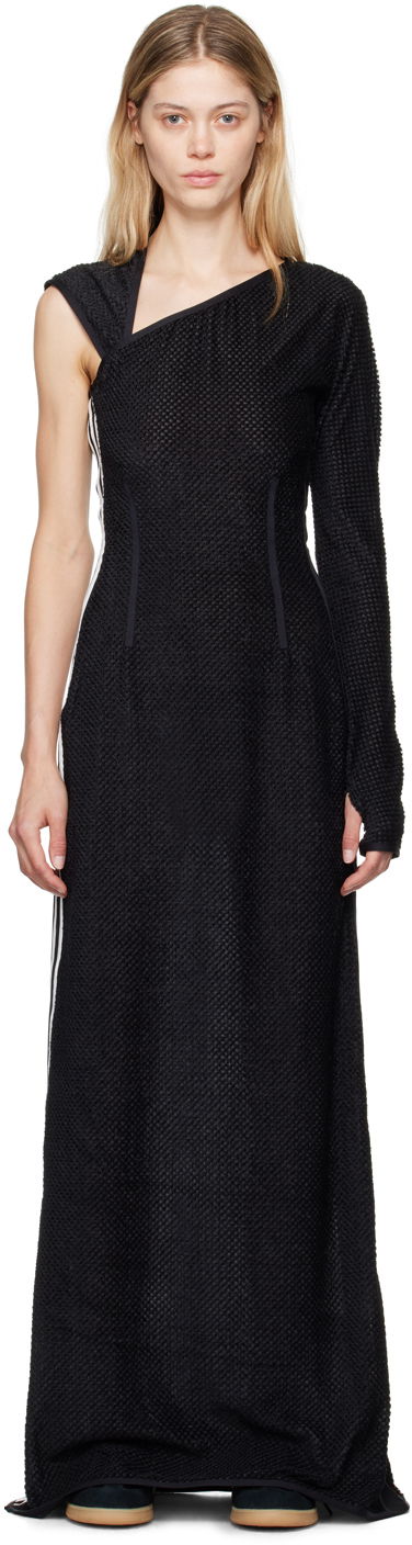 Klä Y-3 Asymmetric Long Dress Svart | IW7499