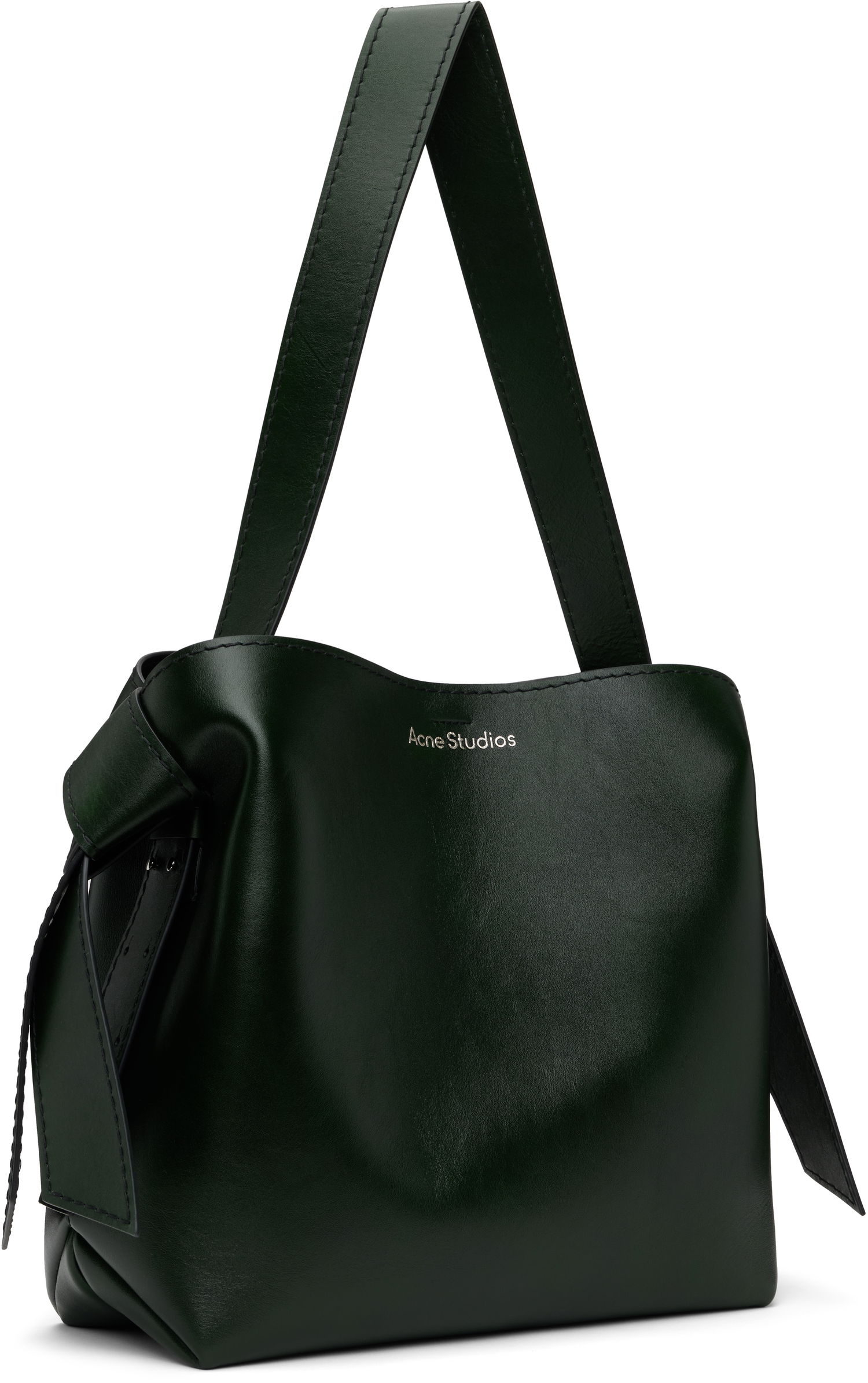 Handväska Acne Studios Acne Studios Musubi Midi Shoulder Bag Grön | A10413-, 1