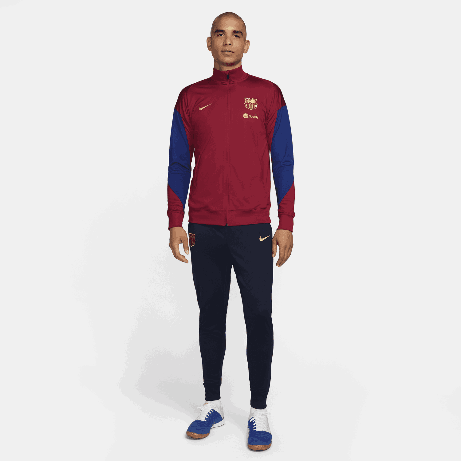 Träningsoverall Nike Dri-FIT FC Barcelona Strike Tracksuit Röd | FJ5407-621, 0