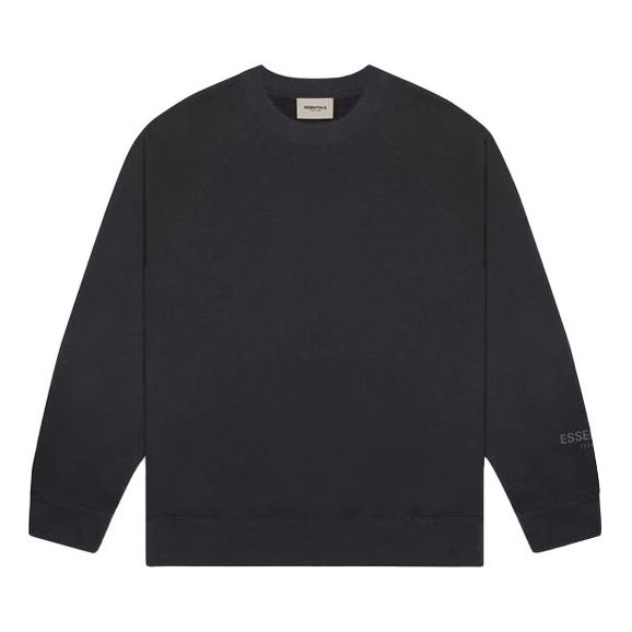 Sweater Fear of God Core Crew Neck Sweatshirt Svart | FOG-FW20-299