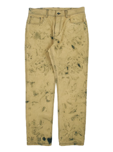 Byxor Pleasures Locust Twill Pants Beige | P22SU023