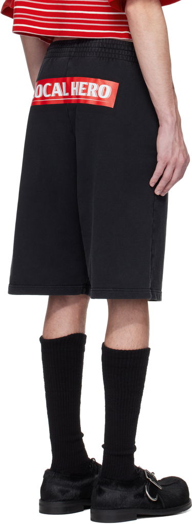 Shorts Martine Rose Martine Rose Logo Sweatshorts Svart | 631JS02002M, 2