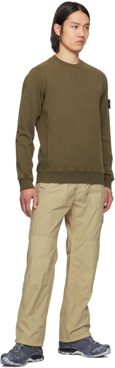 Sweater Stone Island Stone Island Fleece Sweatshirt Grön | K1S15 6100020 S0060, 4