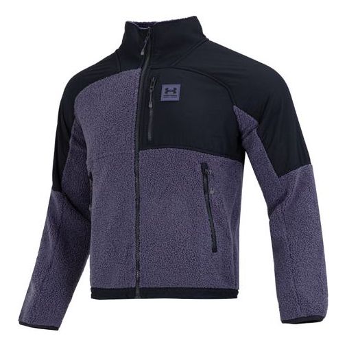 Sweatshirt Under Armour Mission Boucle Full-Zip Jacket Purpur | 1366091-558