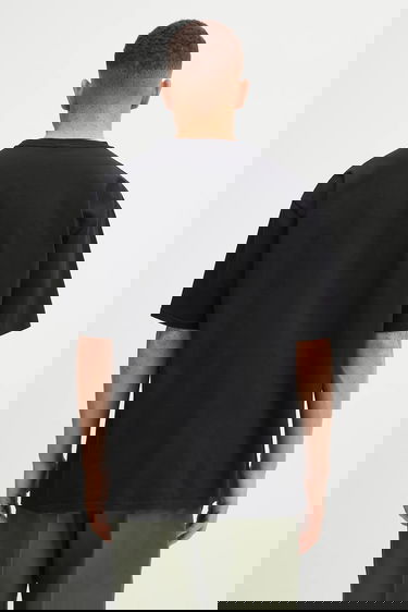 T-shirt WACKO MARIA Oversized T-Shirt Svart | 25FW.WMT.WT03, 2