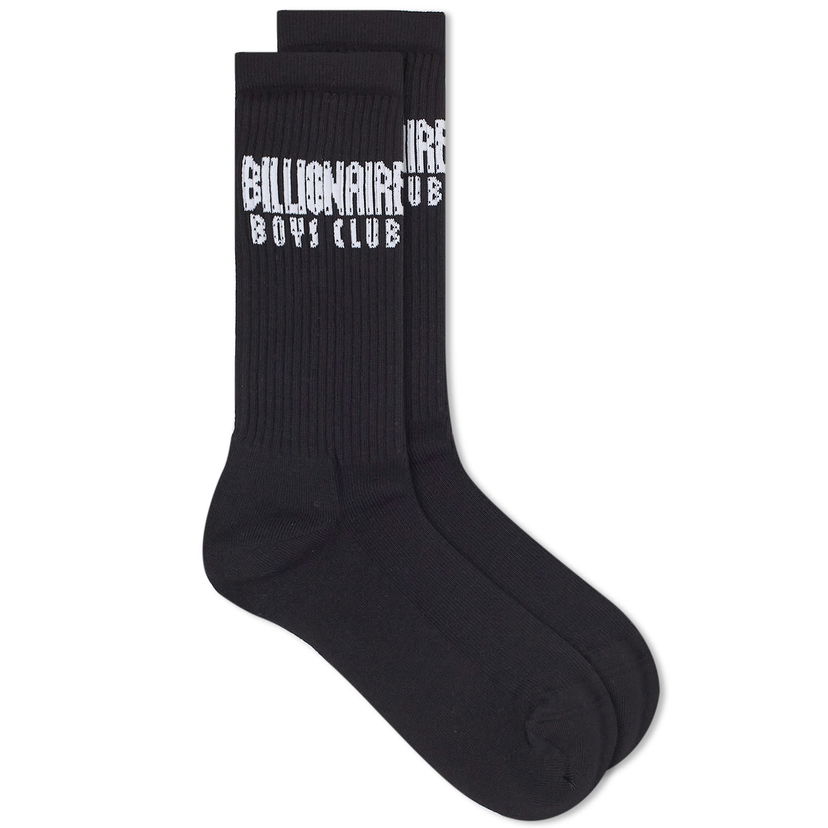 Strumpor BILLIONAIRE BOYS CLUB Logo Sock Svart | BC017-BLK