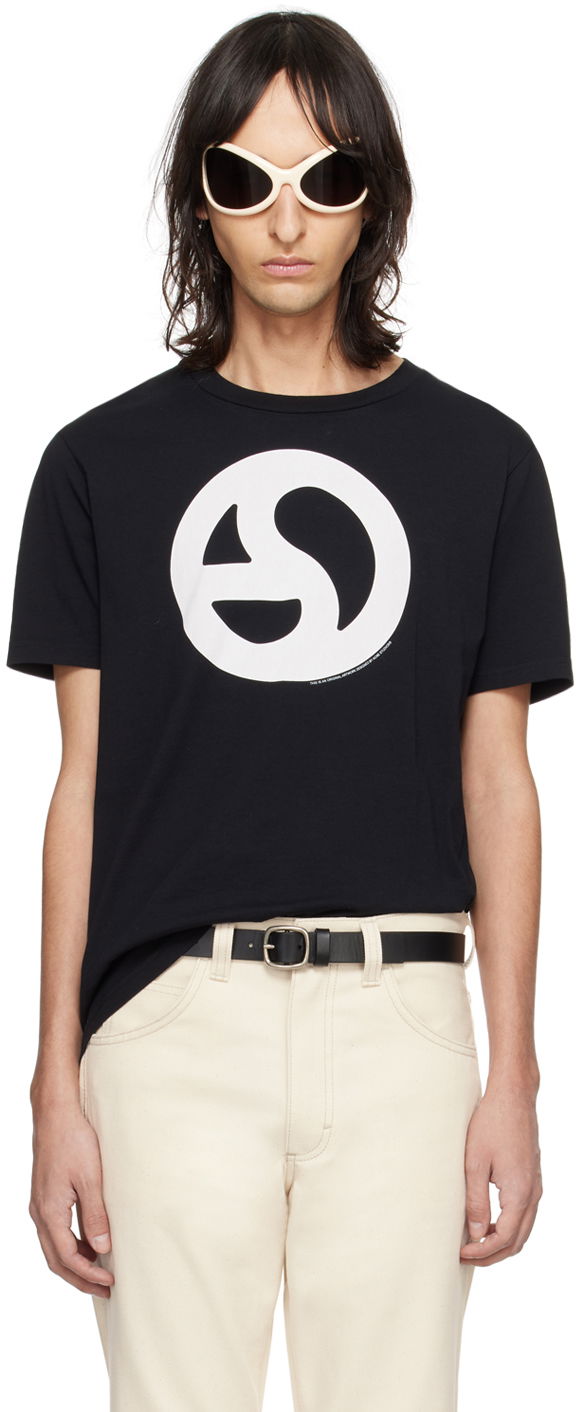 T-shirt Acne Studios Graphic T-Shirt Svart | CL0265-