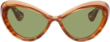 Solglasögon Jean Paul Gaultier Jean Paul Gaultier 'The Parisian Cat' Sunglasses Brun | 25/03-U-EY001-X059-18, 0