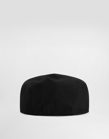 Keps Dolce & Gabbana Dolce & Gabbana Gabardine Flat Cap Svart | GH587AFUFNVN0000, 3