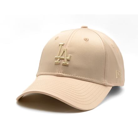 Keps New Era Satin 9FORTY LA Dodgers Adjustable Cap Beige | 60595362