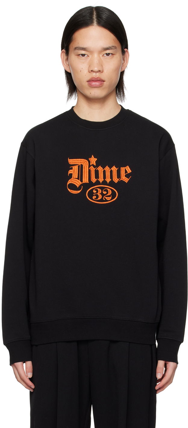 Sweatshirt Dime Black Exe Sweatshirt Svart | DIMESP2416BLK