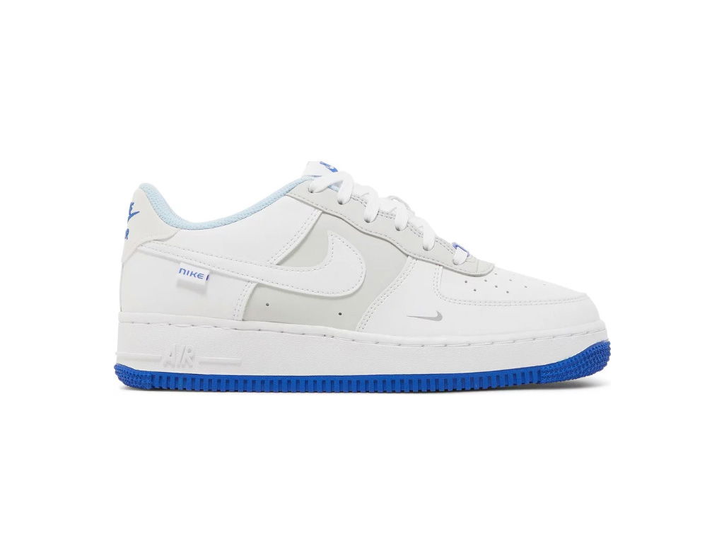 Sneakers och skor Nike Air Force 1 LV8 "Just Stitch It - Hyper Royal" GS Vit | FB1844-111, 0