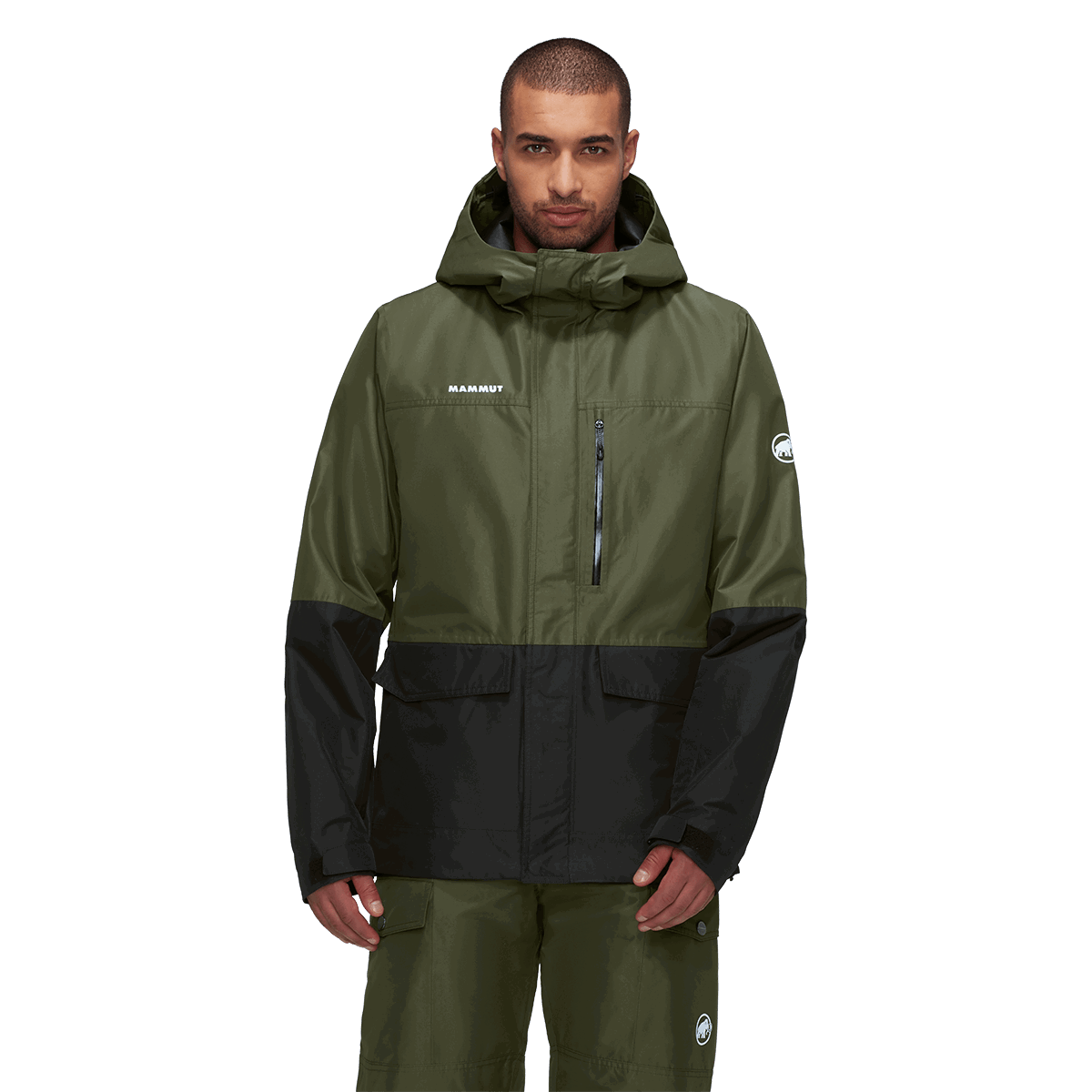 Jacka Mammut Fall Line HS Thermo Hooded Jacket Grön | 1010-30910-40294, 0