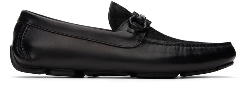 Sneakers och skor FERRAGAMO Salvatore Ferragamo Gancini Ornament Loafers Svart | 775576