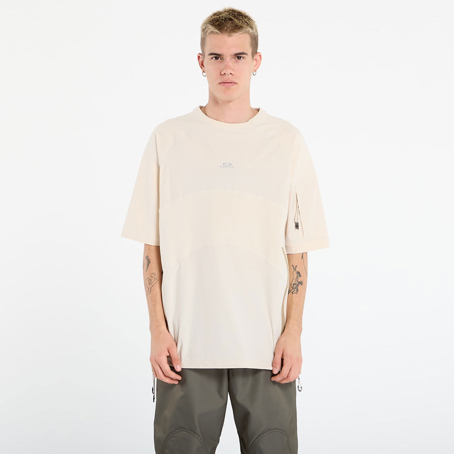 T-shirt OAKLEY Oakley Latitude Soar Tee Beige | FOA407459-68S, 0