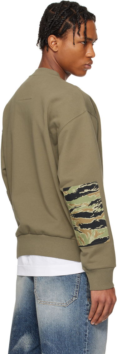 Sweatshirt Givenchy Givenchy Camo Patches Sweatshirt Grön | BMJ0LC3YQ6333, 2