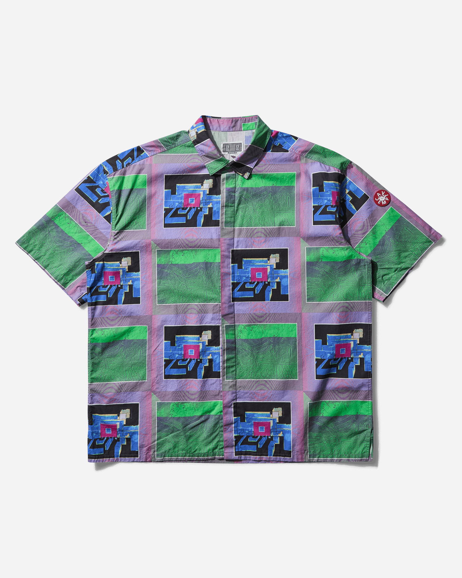 Skjorta Cav Empt Galatea Galante VH Print Short Sleeve Shirt Flerfärgad | CES27SH10 PURPLE, 1