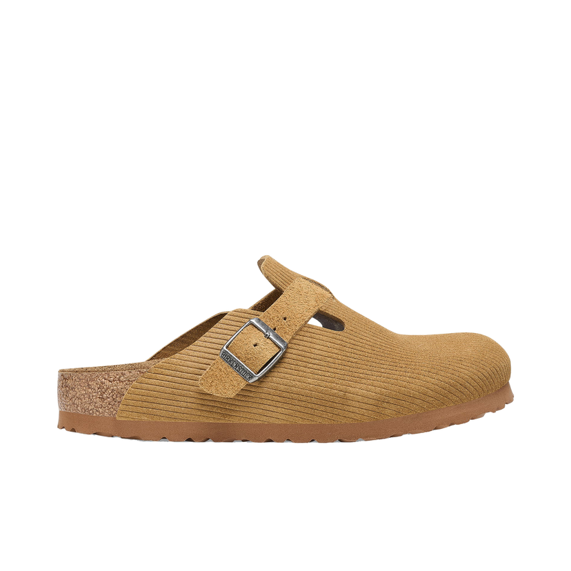Sneakers och skor Birkenstock Boston Embossed Corduroy Suede Cork Brown Brun | 1025647/1025668