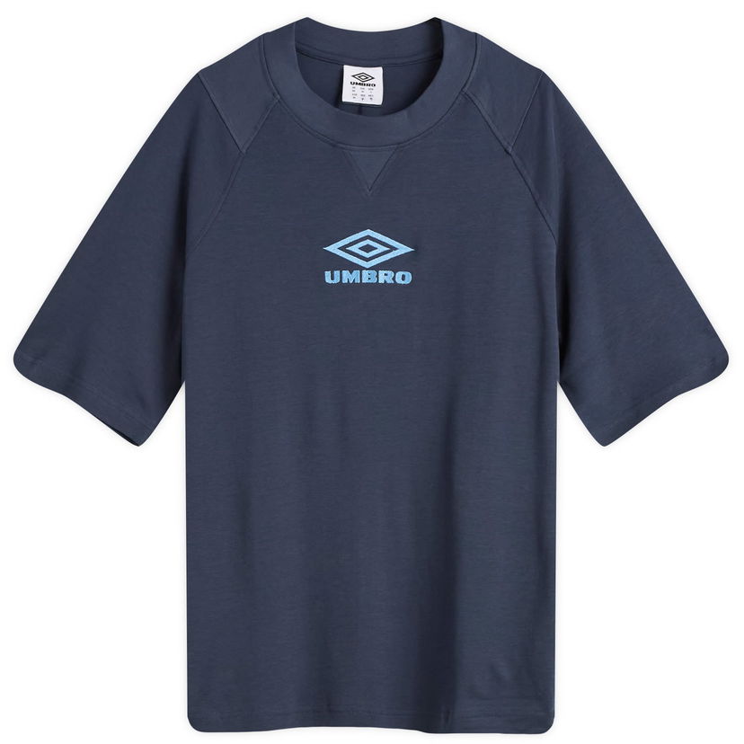 T-shirt Umbro Iconic Boxy T-Shirt Mörkblå | 66710U-FSK