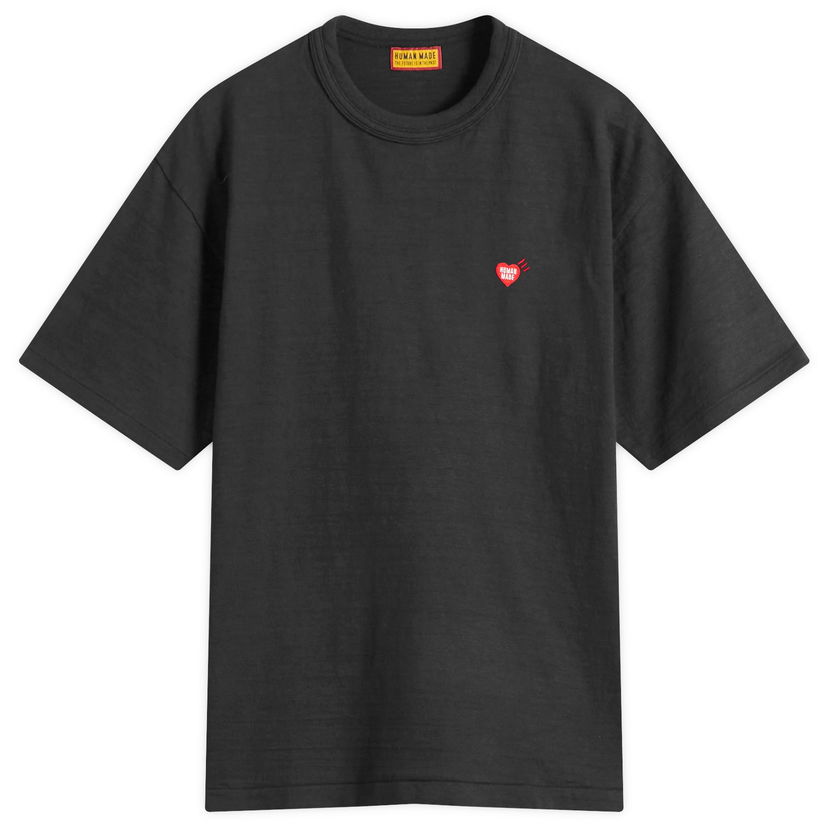T-shirt Human Made Small Heart T-Shirt, Size Large Svart | HM30TE005-BLK