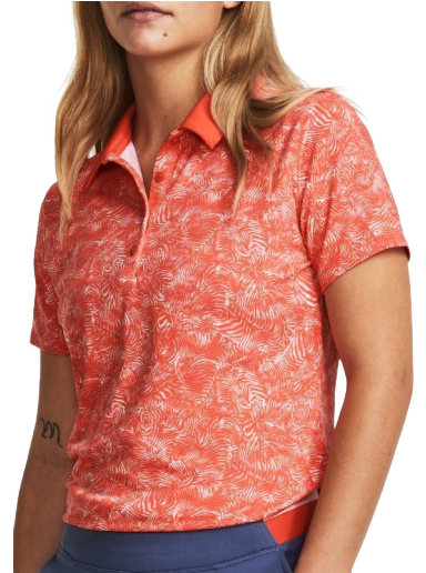 Polotröja Under Armour UA Playoff Printed Rosa | 1377337-690