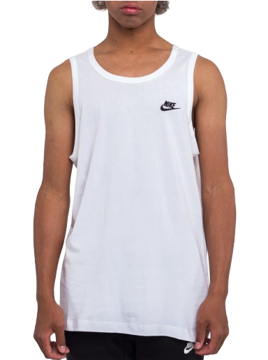 Linne Nike Sportswear Club Vit | bq1260-100