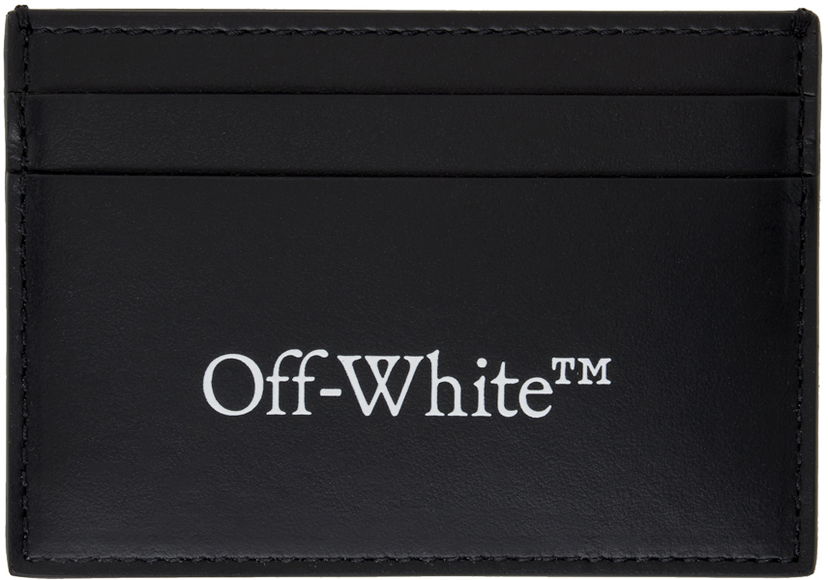 Plånbok Off-White Card Holder Svart | OMND089C99LEA0011001