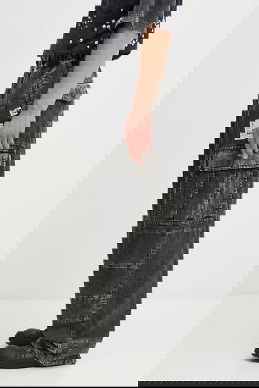 Cargo byxor Maison MIHARA YASUHIRO Maison MIHARA YASUHIRO REPAIR Patchwork Cargo Pants Svart | J15PT173, 1