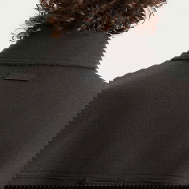 Jacka AMI Boiled Wool Gabardine Button-Down Jacket Brun | H25UJK824-WV0078-020H25, 5