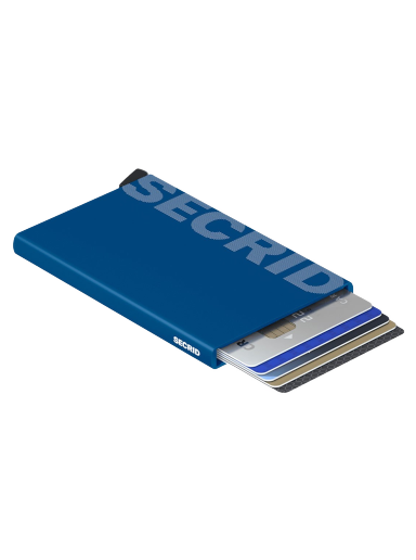 Plånbok Secrid Cardprotector "Laser Logo Blue" Mörkblå | CLa-Logo-Blue