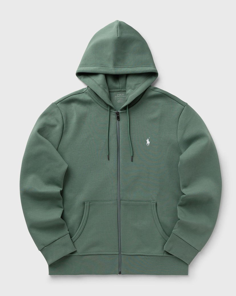 Sweatshirt Polo by Ralph Lauren Full-Zip Hoodie Grön | 710881517068