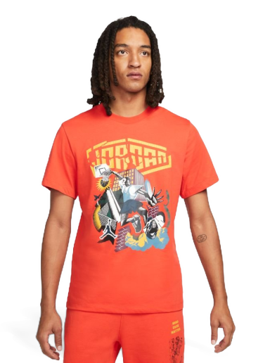 T-shirt Jordan Sport Dna Red Tee Röd | DC9783-673