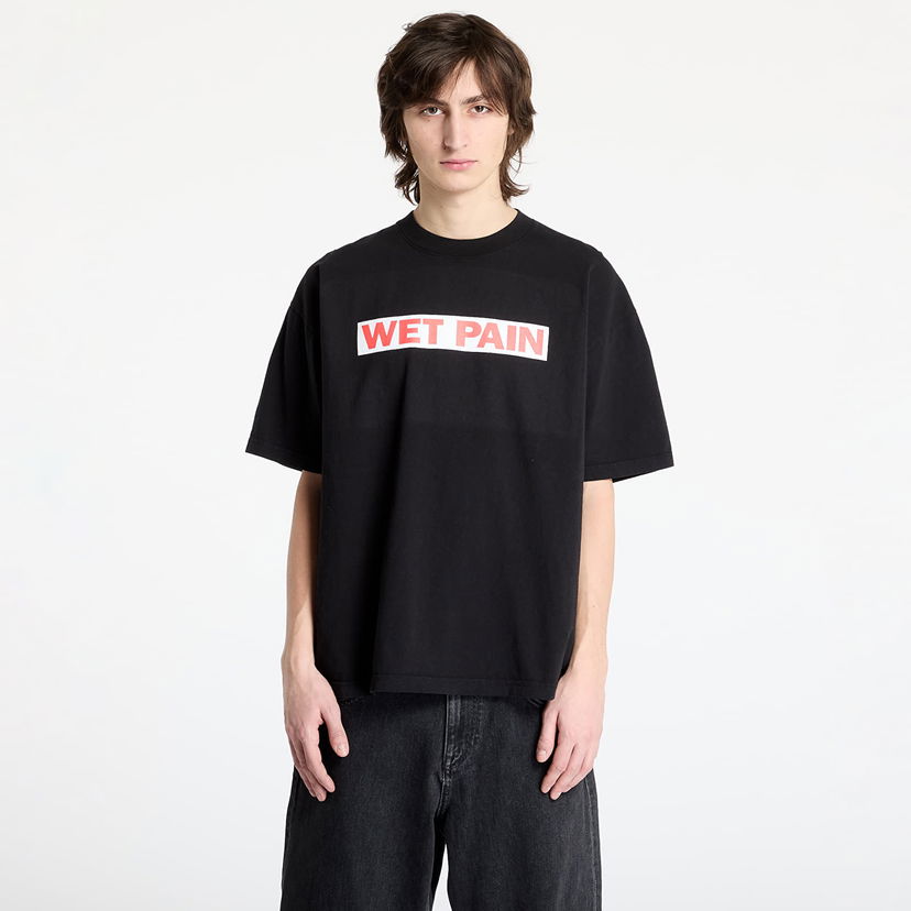 T-shirt Pleasures PLEASURES Wet Pain T-Shirt Svart | P25SP066 BLACK
