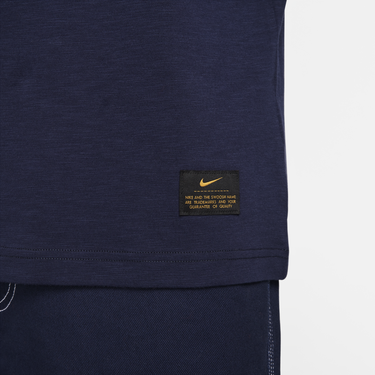 T-shirt Nike Life Knit Top Mörkblå | FN2645-451, 2