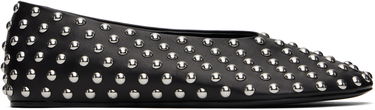 Sneakers och skor Jil Sander Jil Sander Studded Leather Ballerina Flats Svart | J15WZ0026_P8173, 0
