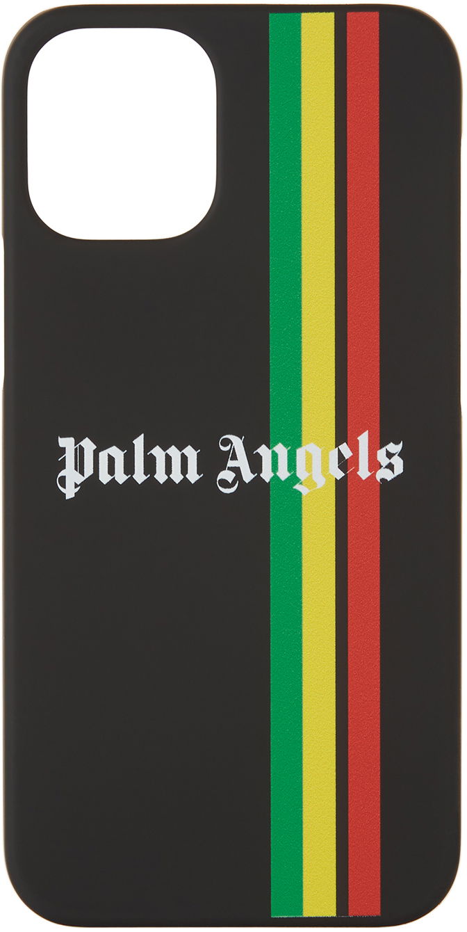 Gadget Palm Angels Stripe iPhone 12 Mini Case Svart | PMPA029S21PLA0051001