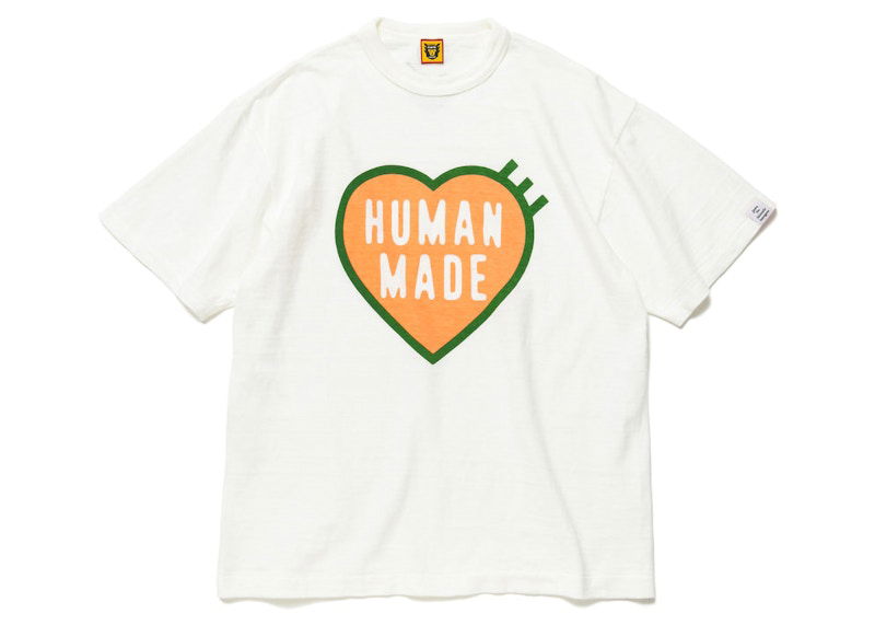 T-shirt Human Made Heart Logo Graphic T-Shirt Vit | HM24TE013