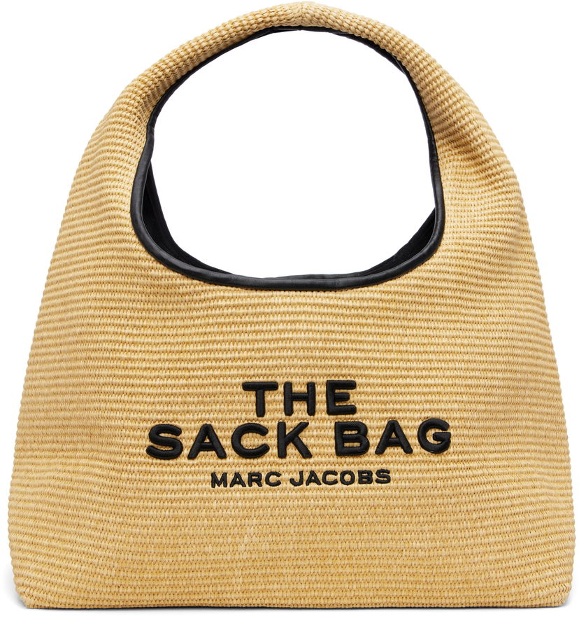 Handväska Marc Jacobs Marc Jacobs 'The Woven Sack Bag' Tote Beige | 2S4HSH053H03
