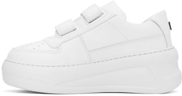 Sneakers och skor Acne Studios Velcro Strap Platform Sneakers Vit | CD0001-, 2